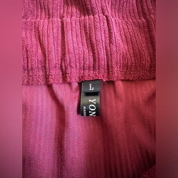 Womens Ribbed Paperbag Mini Skirt - Picture 5 of 5